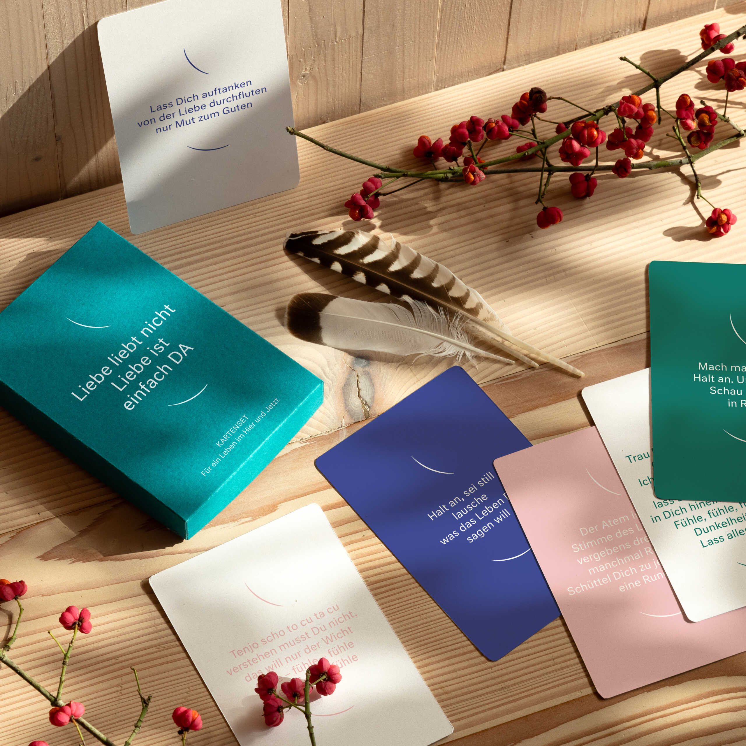 Kartenset: für ein Leben im Hier und Jetzt